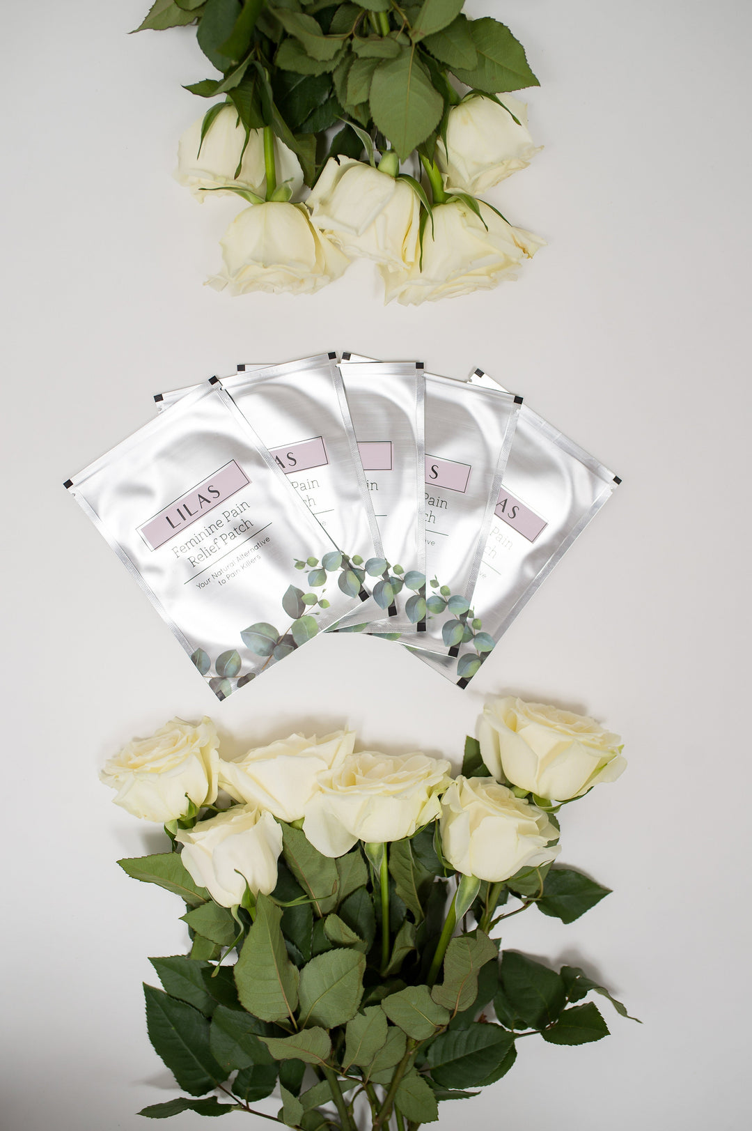 5 LILAS Pain Relief Patches. All Natural Painkiller Alternative. Designed for Period Cramps