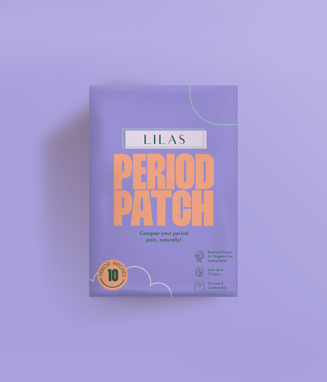 Period Pain Relief Patch (Pack Of 10)